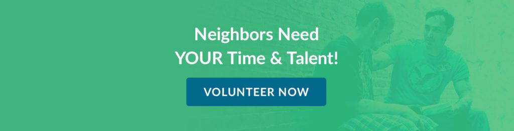 This banner is asking you to volunteer your time and talent to LifePath.
