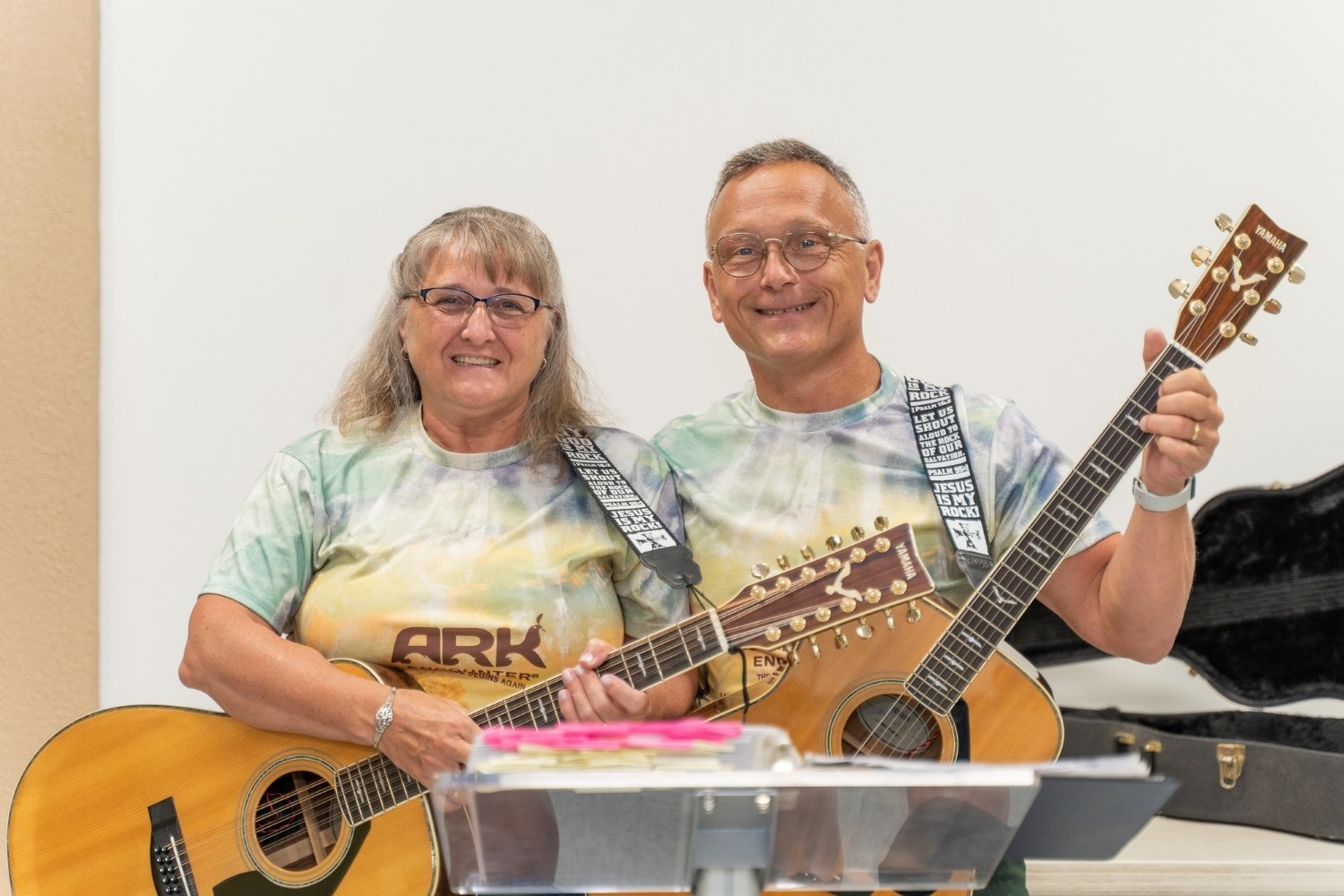 LifePath volunteer couple share the gift of music and teaching