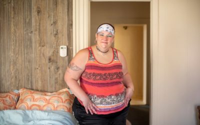 After being homeless for three years, LifePath guest moves into new apartment